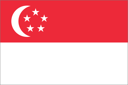 新加坡 Singapore的國旗圖片