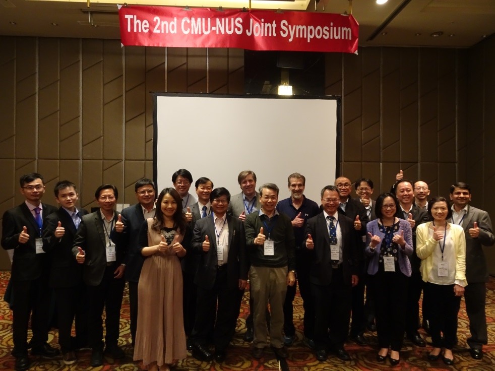 圖四、 2018年5月21-22日中國醫藥大學主辦第二屆CMU-NUS Joint Symposium。