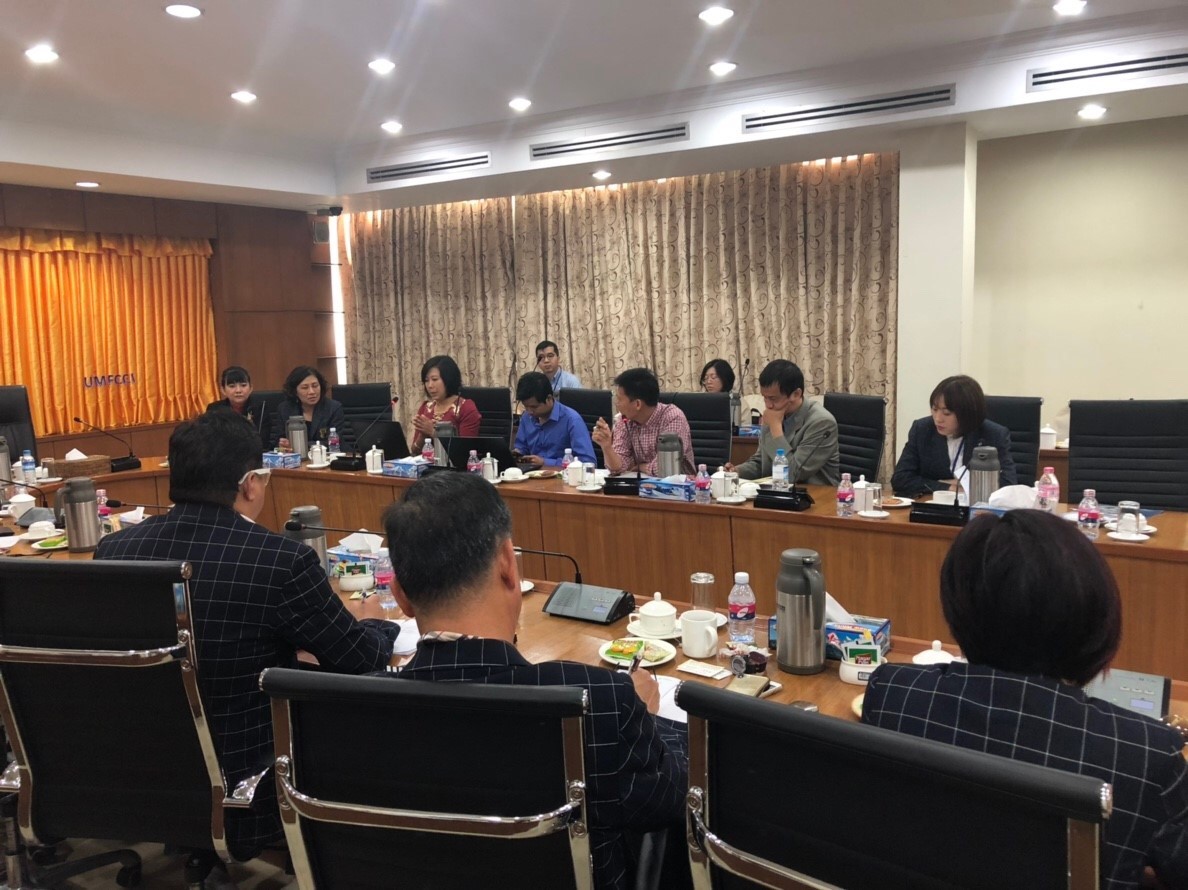 首次有臺灣方面EMBA學員與緬甸當地最大商會UMFCCI以及緬甸駐臺大使 Myo Thet 博士座談，並與曼德勒當地年輕企業家20人座談，首開臺緬雙方學術與產業互動交流新模式。