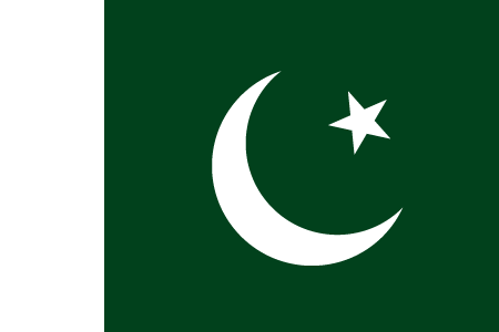 巴基斯坦 Pakistan的國旗圖片