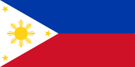 菲律賓 Philippines的國旗圖片
