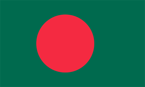 孟加拉 Bangladesh的國旗圖片