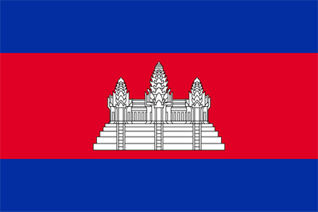 柬埔寨 Cambodia的國旗圖片