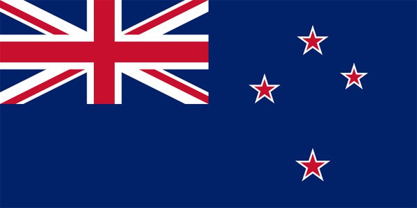 紐西蘭 New Zealand的國旗圖片
