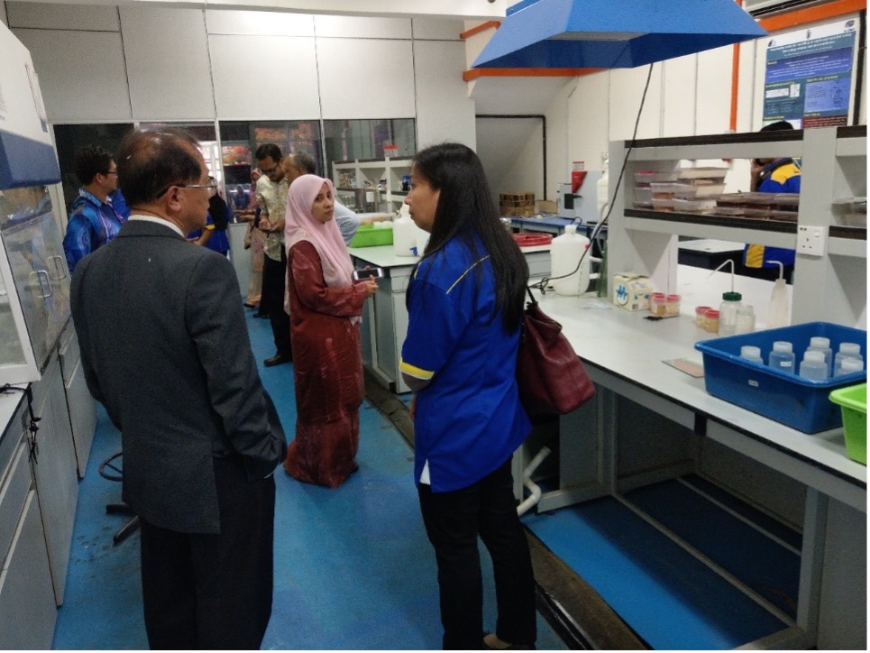 圖7：臺馬海外科研中心與馬來西亞大學玻璃市分校生質能利用卓越研究中心共用之實驗室