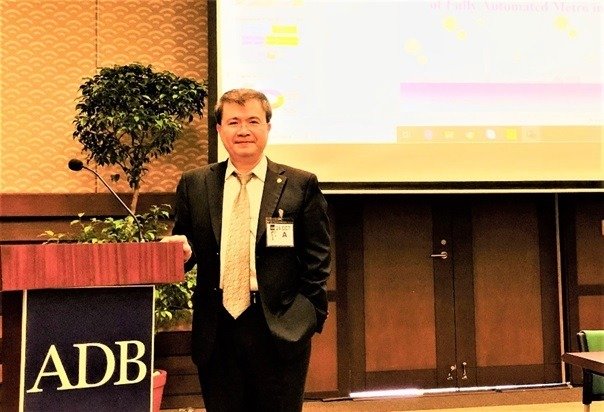 張智強博士受邀出席2019亞洲開發銀行論壇活動。 皇輝科技／提供
