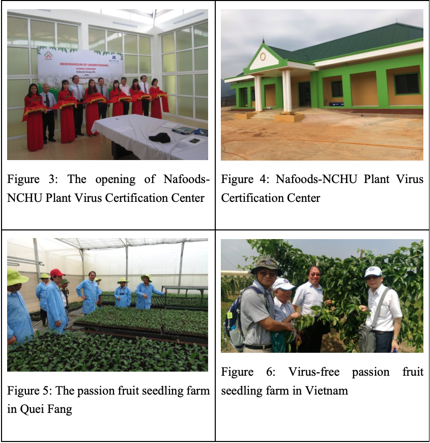 Figure 3: The opening of Nafoods-NCHU Plant Virus Certification Center